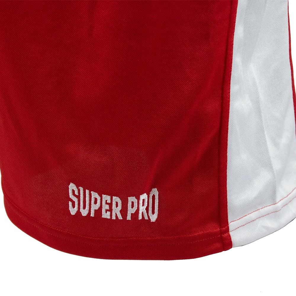 Super Pro Combat Gear Boksshort - Club - Rood / Wit Super Pro Combat Gear Boksshort - Club - Rood / Wit