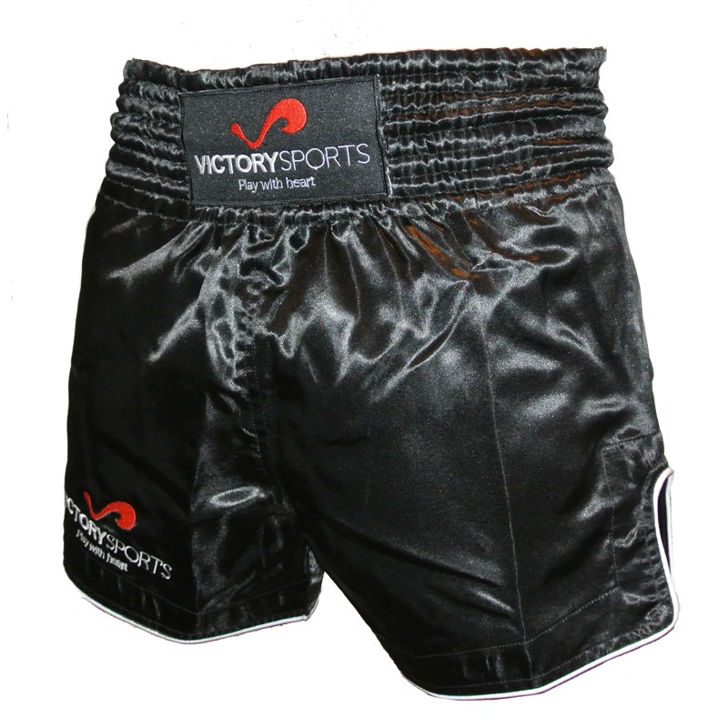 Victory Sports Fightshort - Fightshort - Zwart Victory Sports Fightshort - Fightshort - Zwart