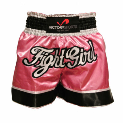 Victory Sports Fightshort - Fight Girl - Roze Victory Sports Fightshort - Fight Girl - Roze
