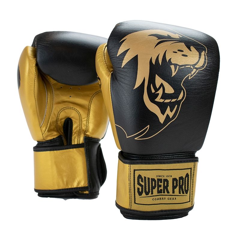 Super Pro Combat Gear Bokszakhandschoen - Undisputed - Goud / Zwart Super Pro Combat Gear Bokszakhandschoen - Undisputed - Goud / Zwart