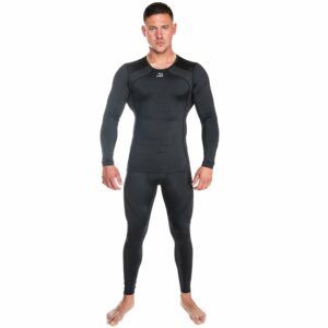 Joya Compressie Rashguard Lange Mouwen Zwart Wit Joya Compressie Rashguard Lange Mouwen Zwart Wit