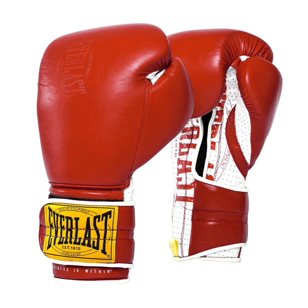 Everlast Bokshandschoen - 1910 Sparring H&L - Rood Everlast Bokshandschoen - 1910 Sparring H&L - Rood