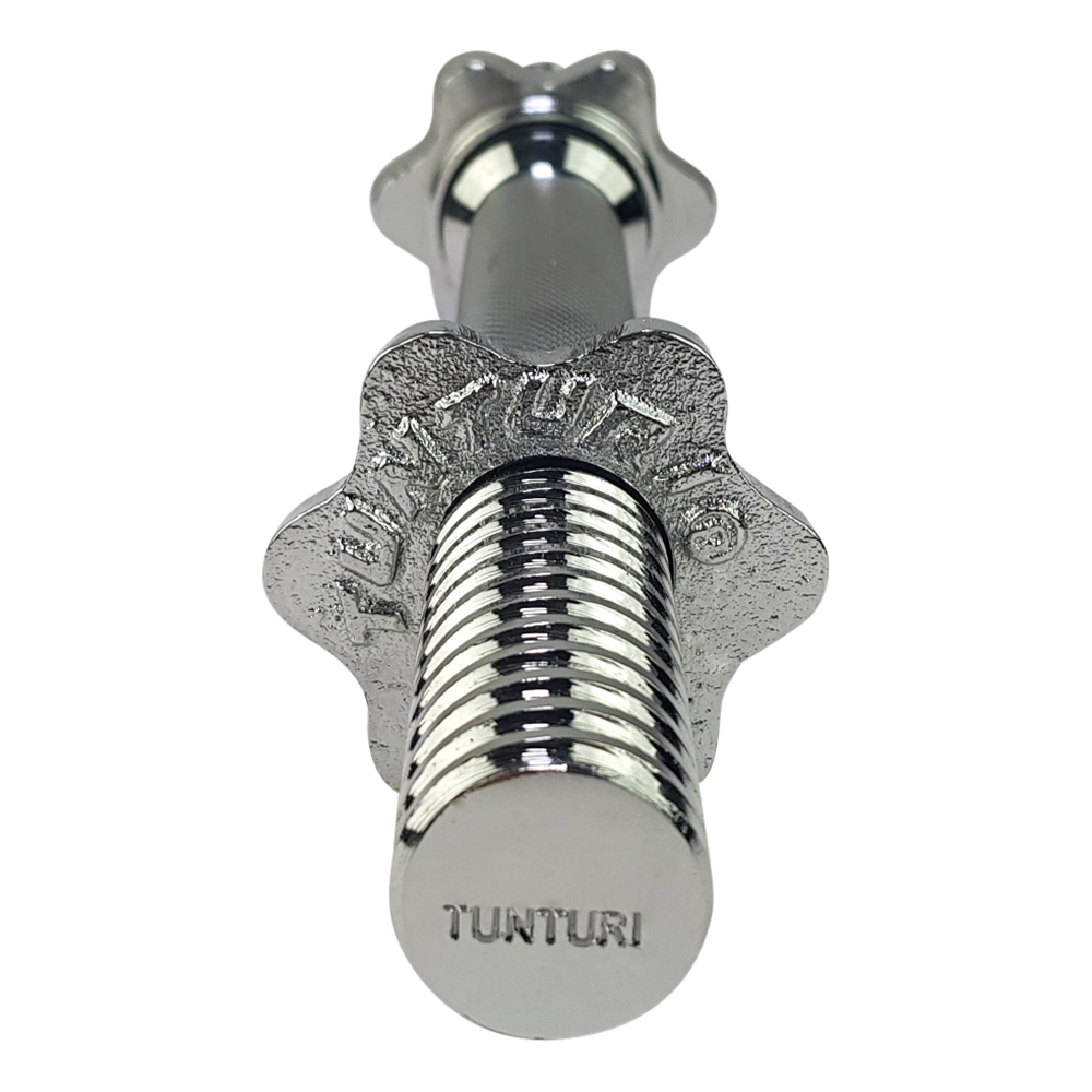 Tunturi Dumbbell - Dumbell Gietijzer totaal 10kg - Zwart Tunturi Dumbbell - Dumbell Gietijzer totaal 10kg - Zwart
