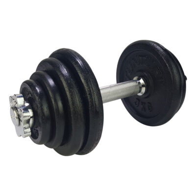 Tunturi Dumbbell - Dumbbellset 15kg - Zwart Tunturi Dumbbell - Dumbbellset 15kg - Zwart