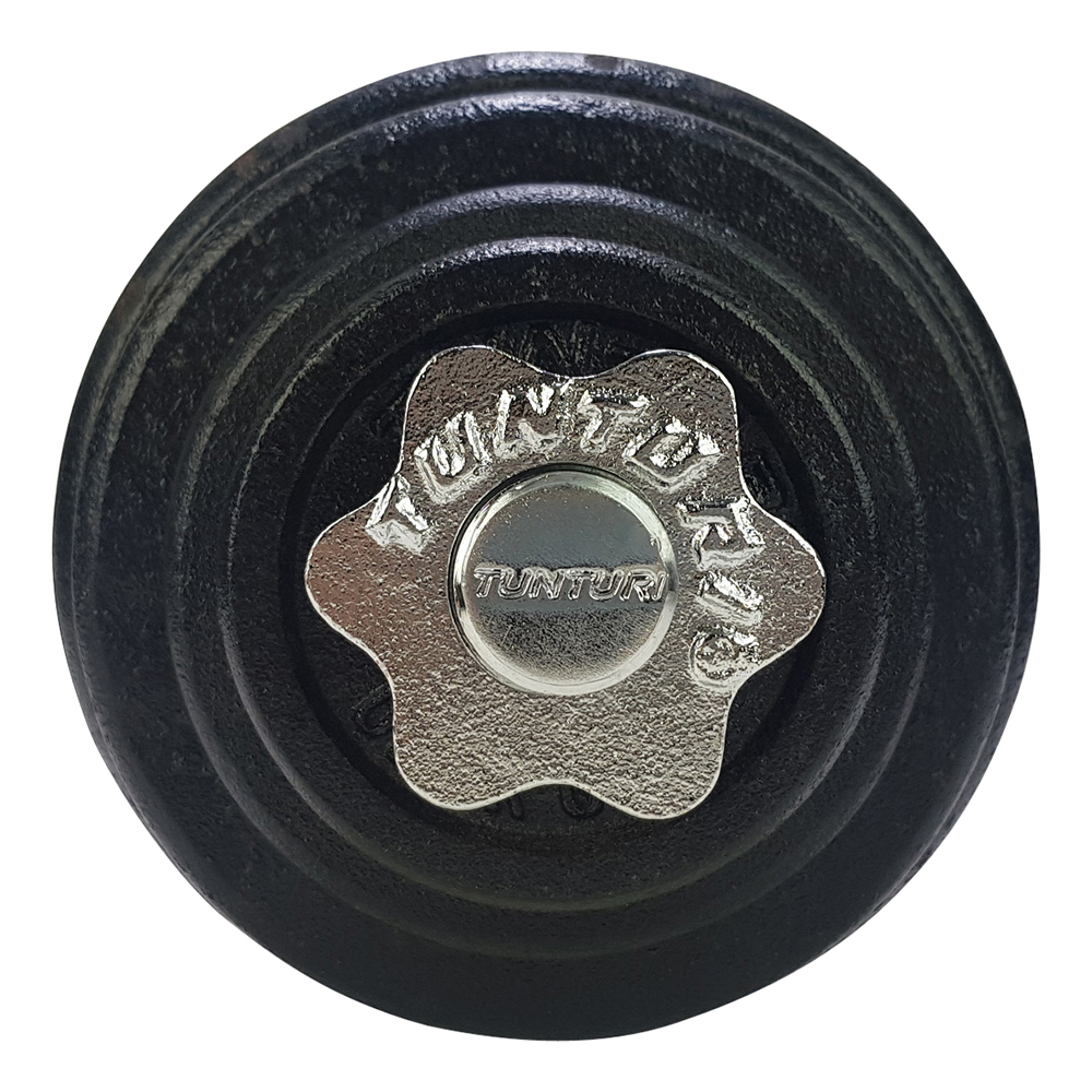 Tunturi Dumbbell - Dumbbellset 15kg - Zwart Tunturi Dumbbell - Dumbbellset 15kg - Zwart