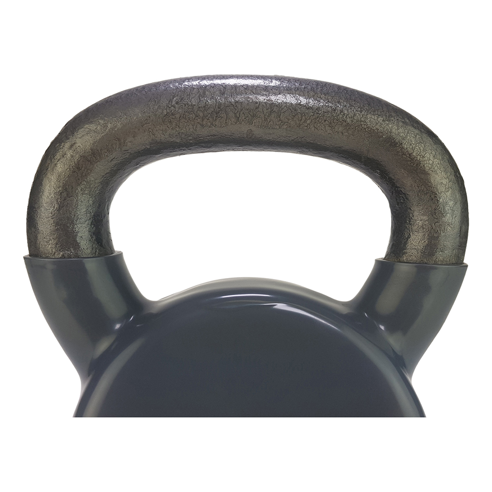 Tunturi Kettlebell - Vinyl 14kg - Grijs Tunturi Kettlebell - Vinyl 14kg - Grijs
