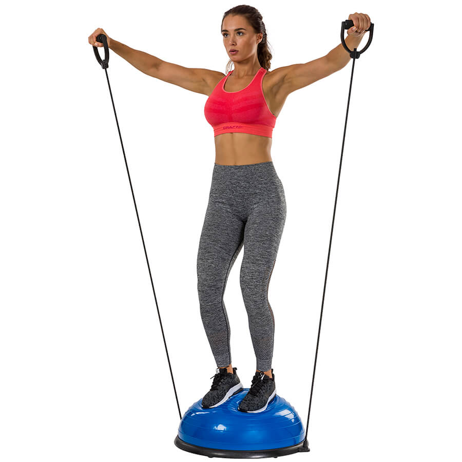 Tunturi Nieuw - Balance Trainer Incl Tubings - Blauw Tunturi Nieuw - Balance Trainer Incl Tubings - Blauw