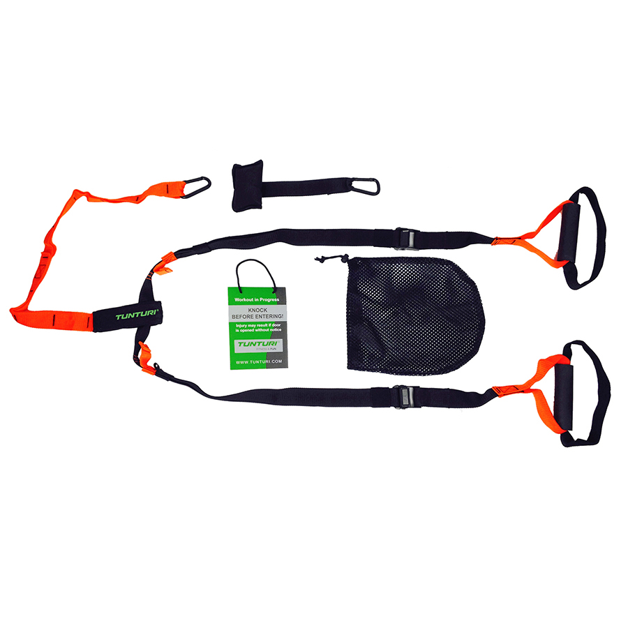 Tunturi Sling Trainer - Suspension Trainer - Zwart Tunturi Sling Trainer - Suspension Trainer - Zwart
