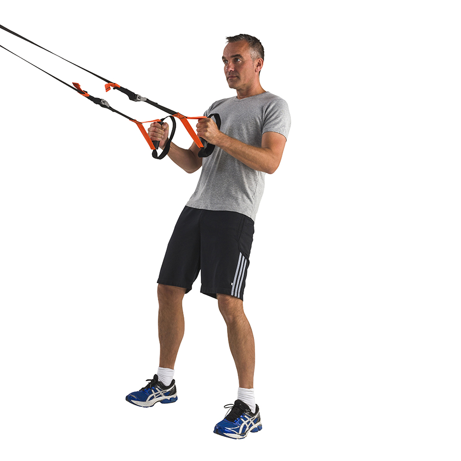 Tunturi Sling Trainer - Suspension Trainer - Zwart Tunturi Sling Trainer - Suspension Trainer - Zwart