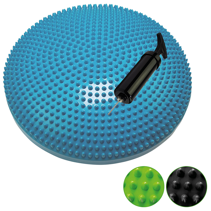 Tunturi Balanskussen - Air Stepper Pad 33 cm - Turquoise Tunturi Balanskussen - Air Stepper Pad 33 cm - Turquoise