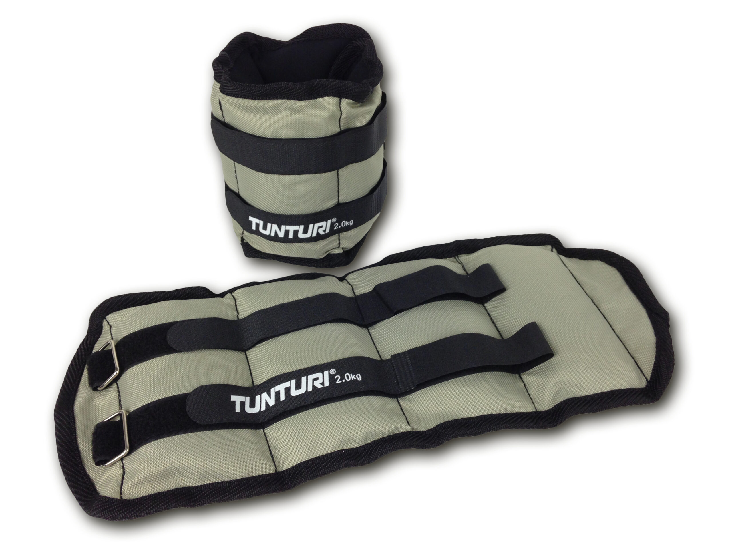 Tunturi Enkelgewicht - Arm/Leg Weights 2,0kg - Grijs Tunturi Enkelgewicht - Arm/Leg Weights 2,0kg - Grijs