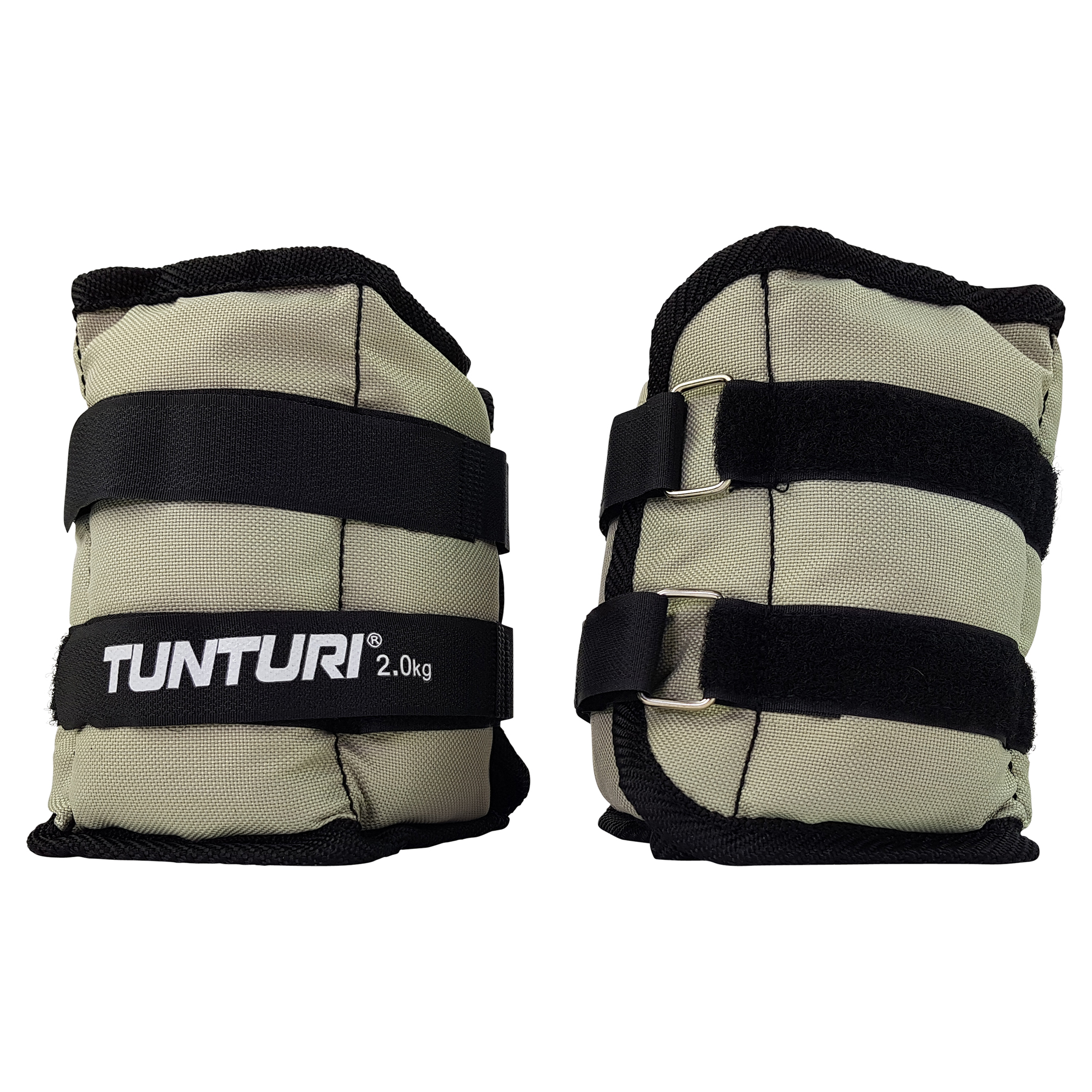 Tunturi Enkelgewicht - Arm/Leg Weights 2,0kg - Grijs Tunturi Enkelgewicht - Arm/Leg Weights 2,0kg - Grijs