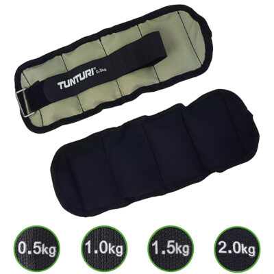Tunturi Accessoire - Arm/Leg Weights 0.50kg - Grijs