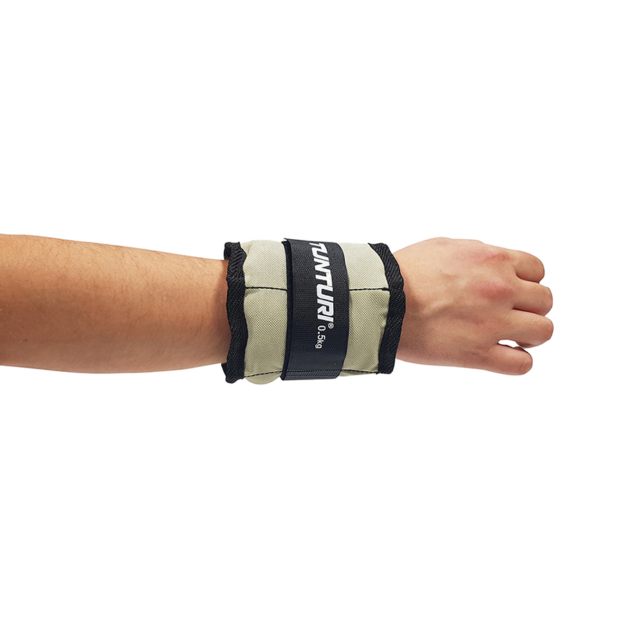 Tunturi Accessoire - Arm/Leg Weights 0.50kg - Grijs Tunturi Accessoire - Arm/Leg Weights 0.50kg - Grijs