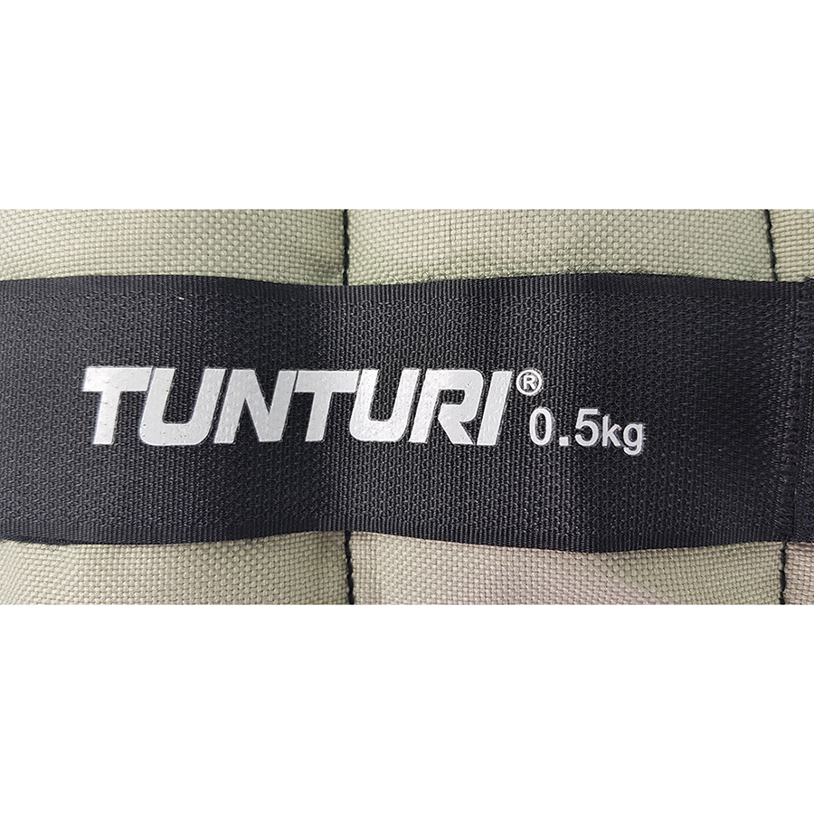 Tunturi Accessoire - Arm/Leg Weights 0.50kg - Grijs Tunturi Accessoire - Arm/Leg Weights 0.50kg - Grijs
