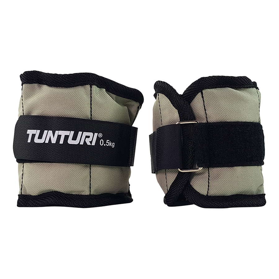Tunturi Accessoire - Arm/Leg Weights 0.50kg - Grijs Tunturi Accessoire - Arm/Leg Weights 0.50kg - Grijs