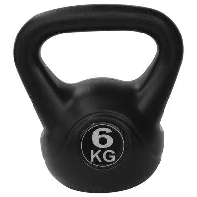 Tunturi Kettlebell - PVC Kettle Bell 6kg - Zwart Tunturi Kettlebell - PVC Kettle Bell 6kg - Zwart