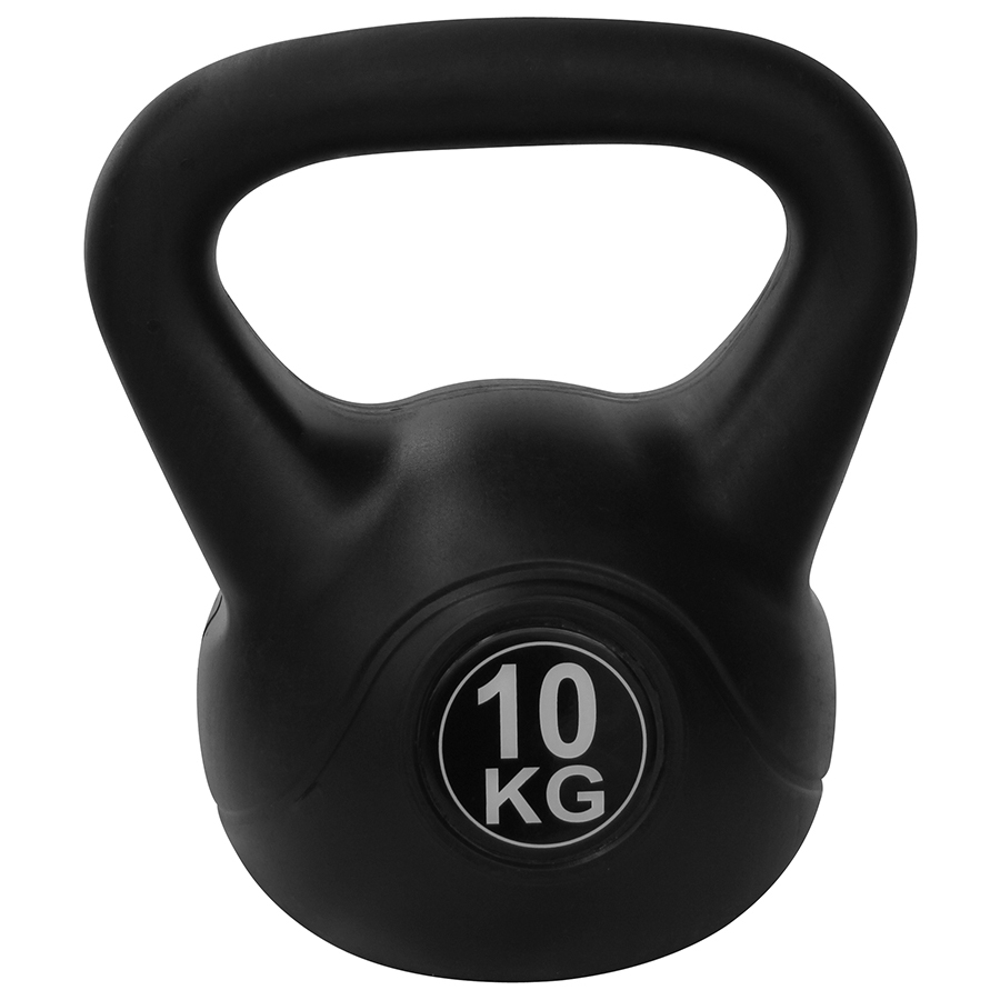 Tunturi Kettlebell - PVC Kettle Bell 10kg - Zwart Tunturi Kettlebell - PVC Kettle Bell 10kg - Zwart