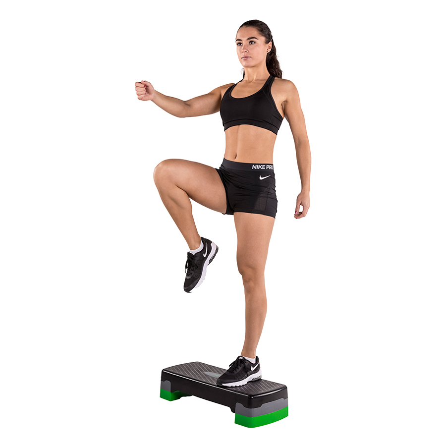 Tunturi Fitness step - Aerobic Step Easy - Zwart Tunturi Fitness step - Aerobic Step Easy - Zwart