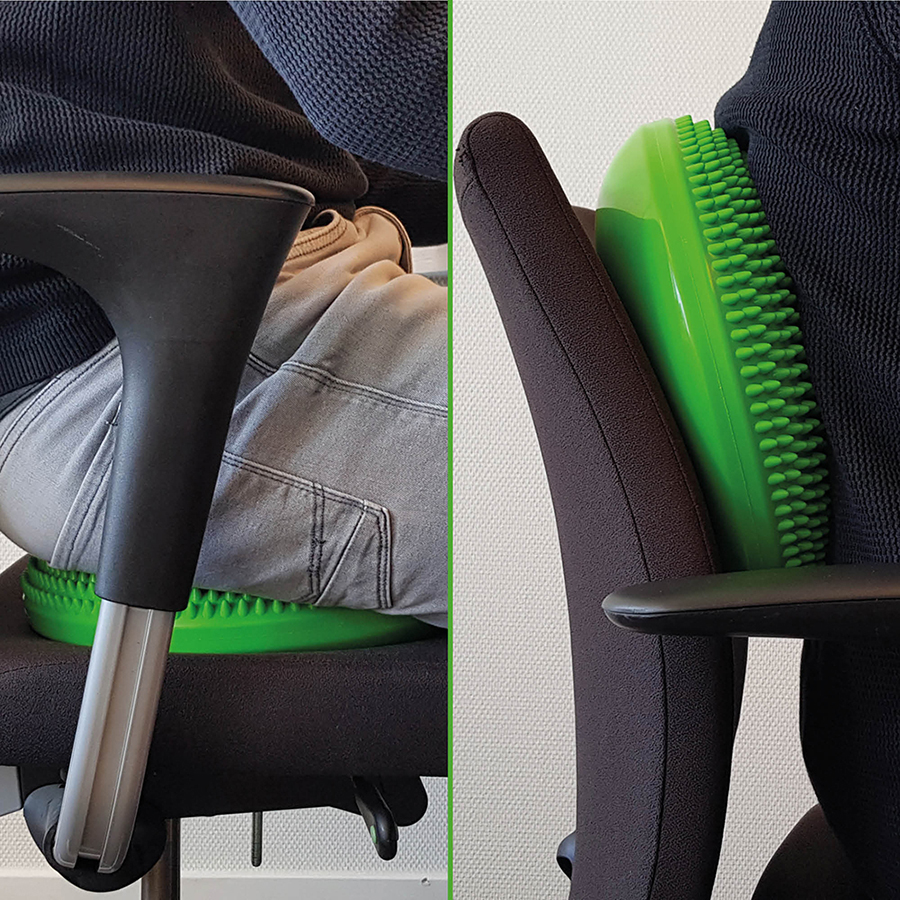 Tunturi Balanskussen - Air Stepper Pad - Zwart Tunturi Balanskussen - Air Stepper Pad - Zwart