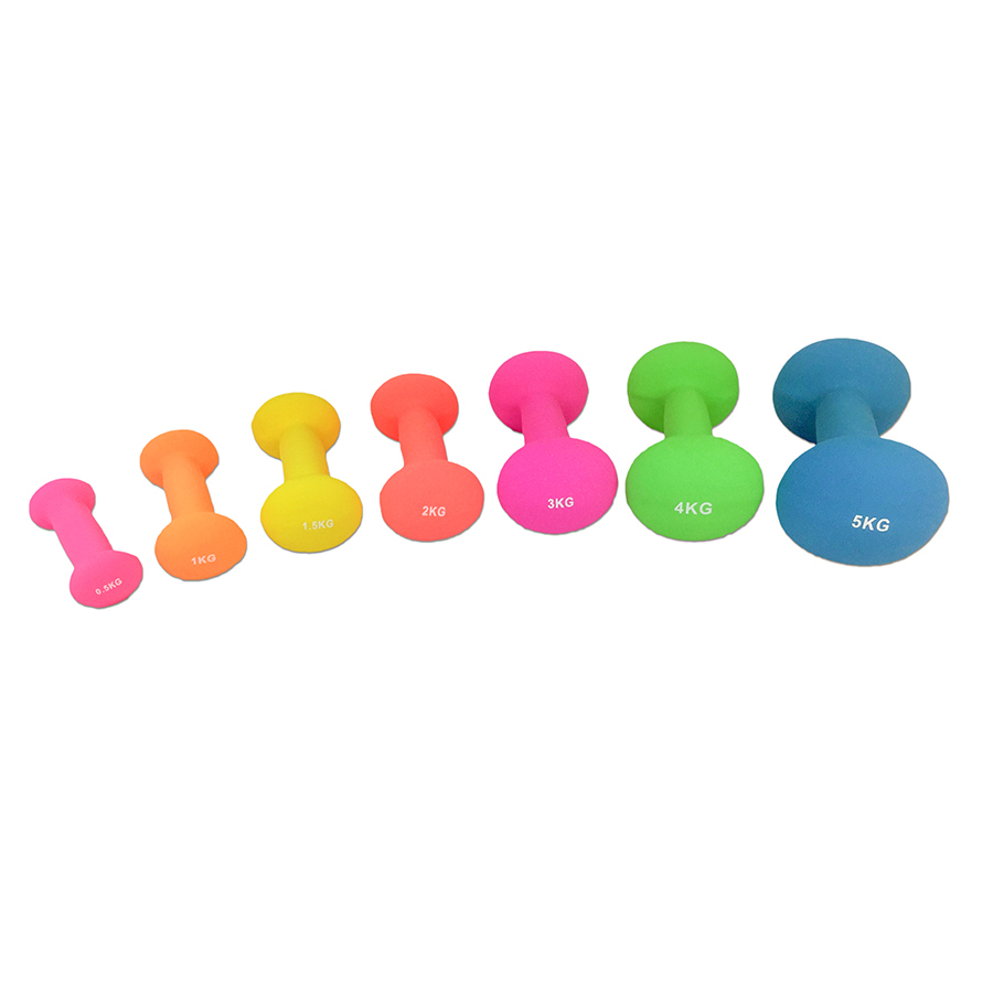 Tunturi Dumbbell - Neopreen 2 x 4,0 kg - Groen Tunturi Dumbbell - Neopreen 2 x 4,0 kg - Groen