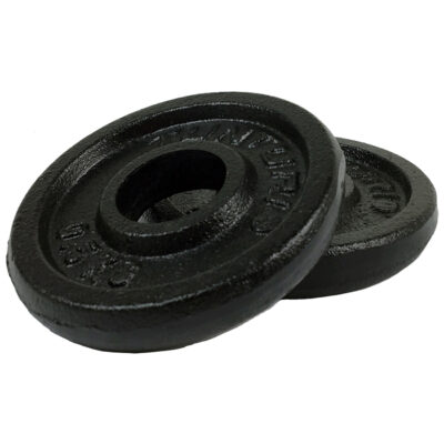 Tunturi Halterschijf - Black 0,50kg - Zwart