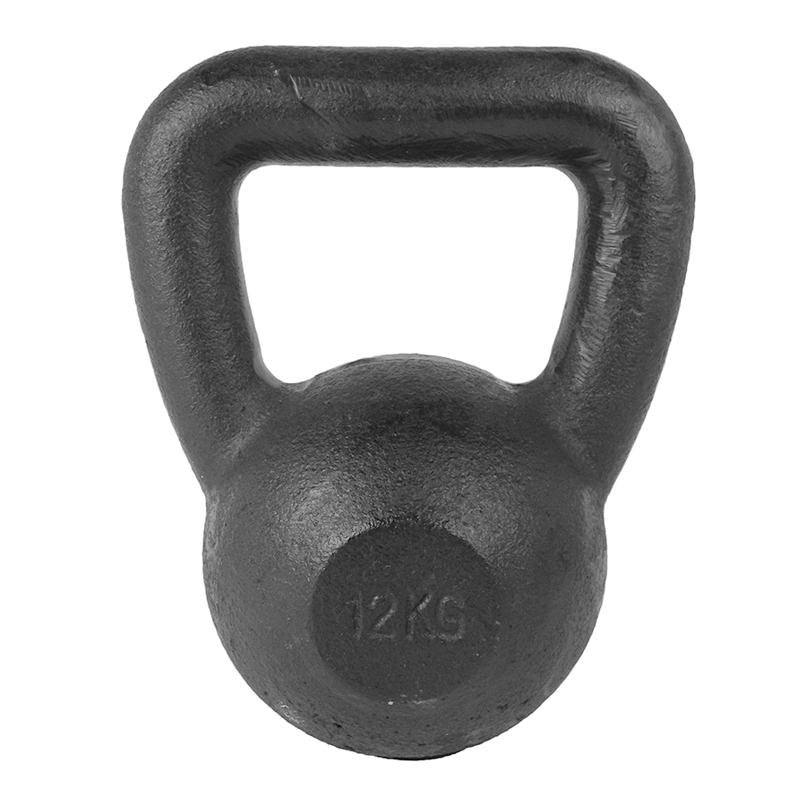 Tunturi Kettlebell - Black 12kg - Zwart Tunturi Kettlebell - Black 12kg - Zwart