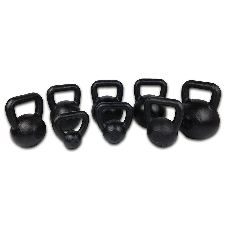 Tunturi Kettlebell - Black 12kg - Zwart Tunturi Kettlebell - Black 12kg - Zwart