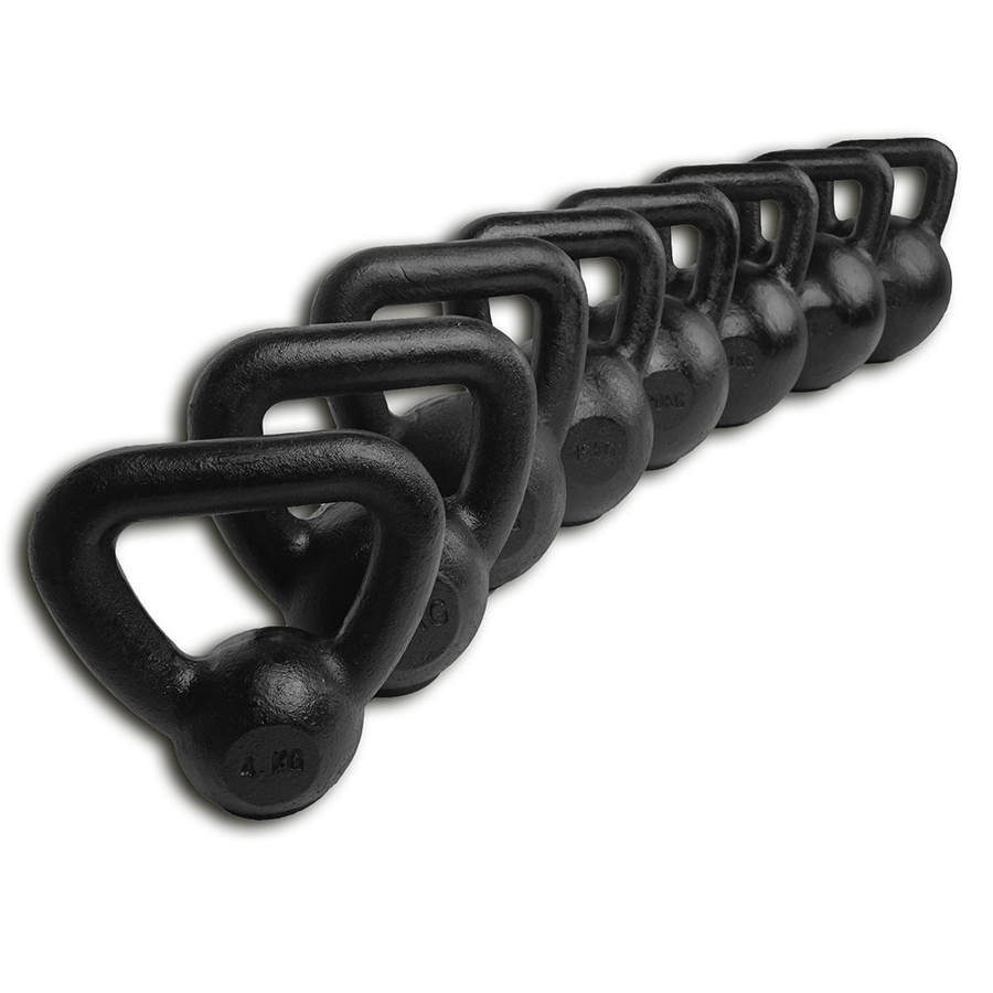 Tunturi Kettlebell - Black 28kg - Zwart Tunturi Kettlebell - Black 28kg - Zwart