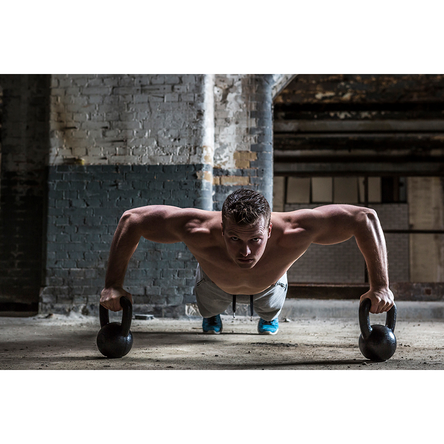 Tunturi Kettlebell - Black 28kg - Zwart Tunturi Kettlebell - Black 28kg - Zwart