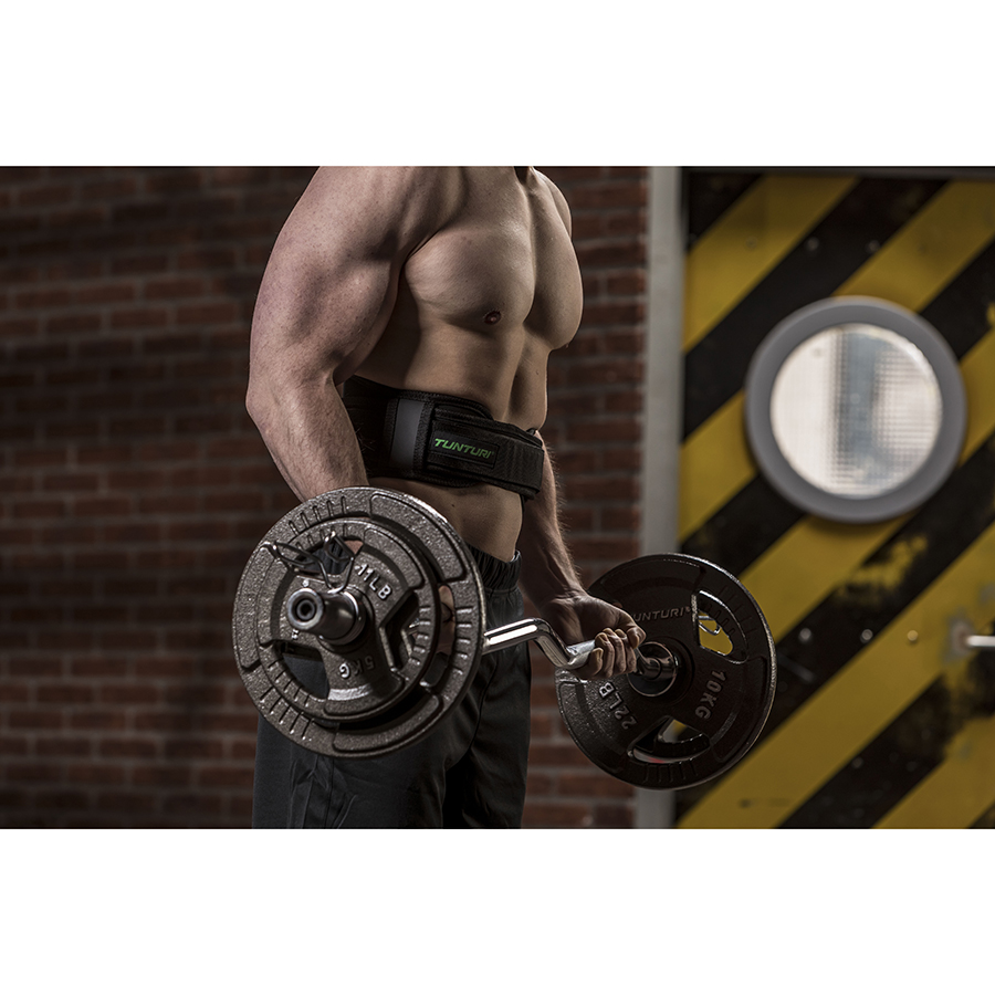 Tunturi Fitnessriem - EVA Weightlifting Belt Medium 105 cm - Zwart Tunturi Fitnessriem - EVA Weightlifting Belt Medium 105 cm - Zwart