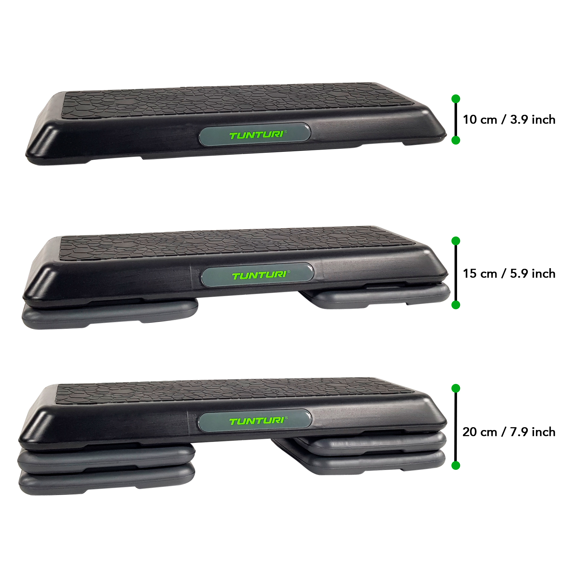 Tunturi Step - Aerobic Power - Zwart Tunturi Step - Aerobic Power - Zwart