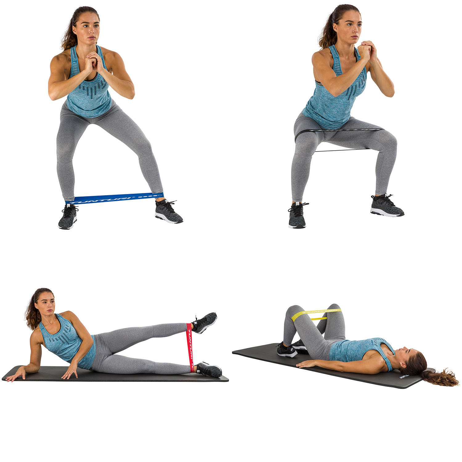 Tunturi Nieuw - Resistance & Core Sliders Set - Rood Tunturi Nieuw - Resistance & Core Sliders Set - Rood