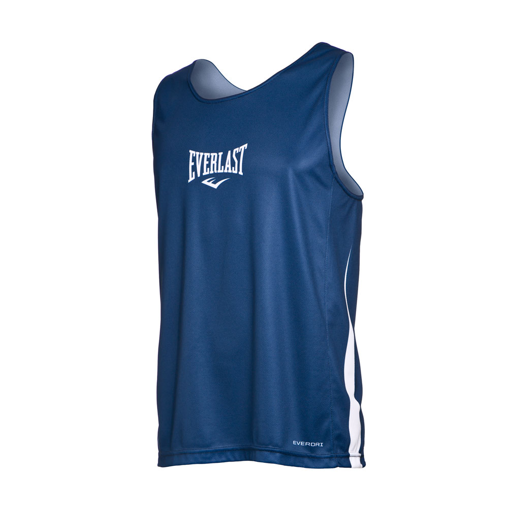Everlast Boksshirt - Amateur Competition Jersey - Blauw Everlast Boksshirt - Amateur Competition Jersey - Blauw