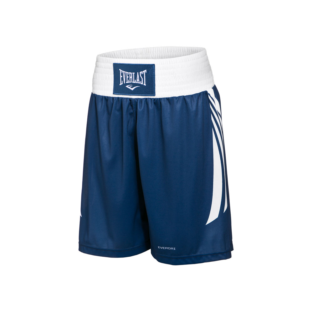 Everlast Boksshort - Amateur Competition Trunks - Blauw Everlast Boksshort - Amateur Competition Trunks - Blauw