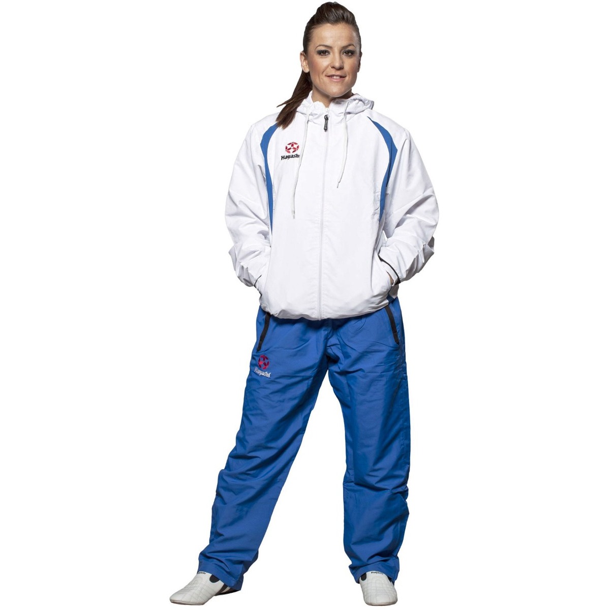 Hayashi Trainingspak - Hayashi - Wit / Blauw Hayashi Trainingspak - Hayashi - Wit / Blauw