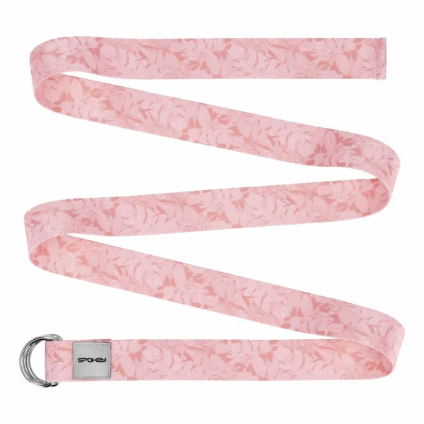Spokey Leaf Yoga en Oefengordel Roze 183 cm