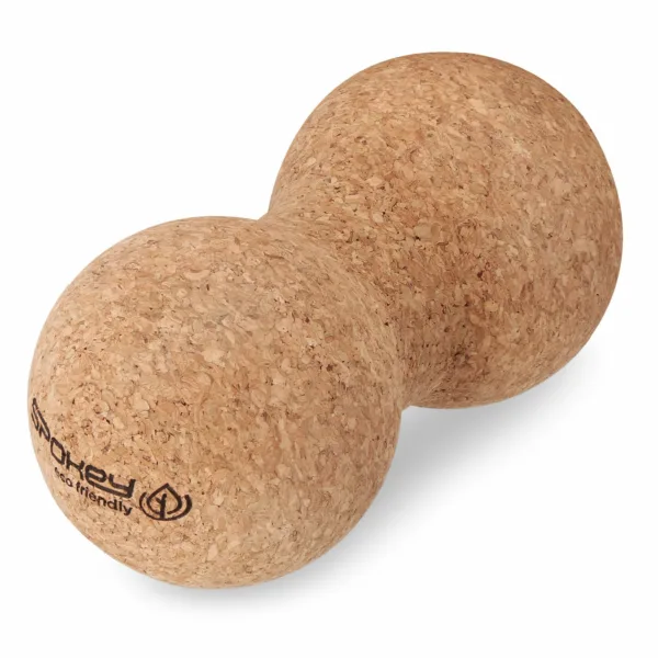 Spokey Double Oak massagebal van kurk 16 x 8 cm Spokey Double Oak massagebal van kurk 16 x 8 cm
