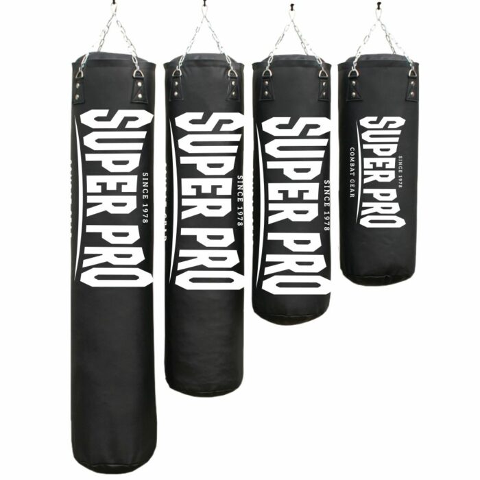 Super Pro Combat Gear Bokszak - Pro Luxury Vertical Logo - Zwart