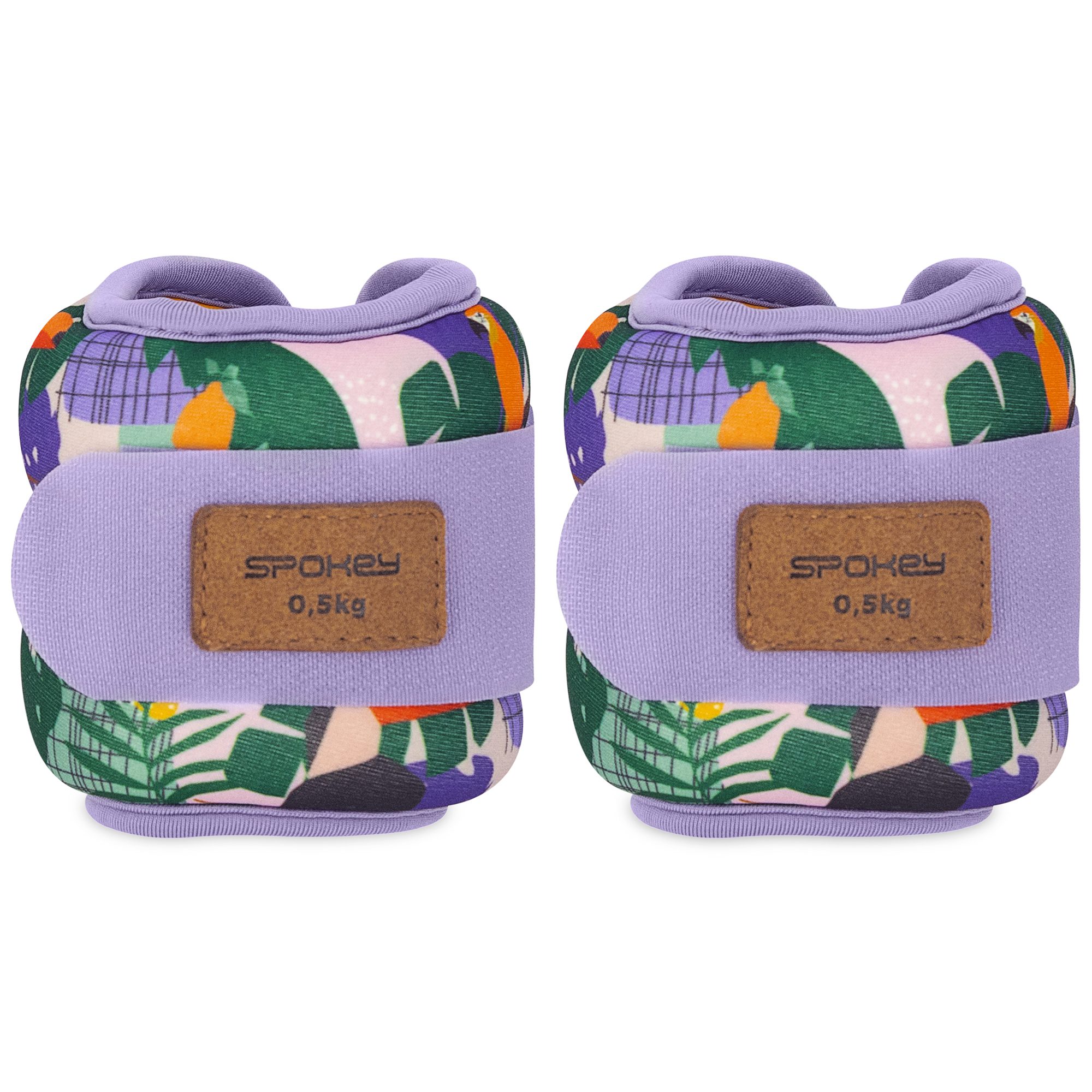Spokey Home Jungle Enkel- en Polsgewichten 2x 0,5 kg Spokey Home Jungle Enkel- en Polsgewichten 2x 0,5 kg