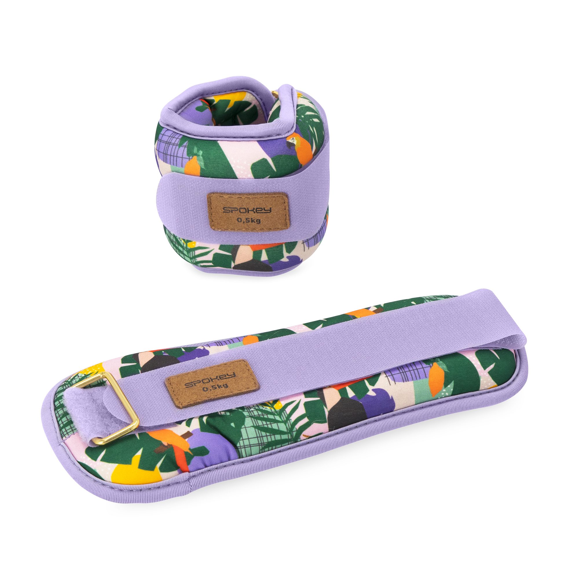 Spokey Home Jungle Enkel- en Polsgewichten 2x 0,5 kg Spokey Home Jungle Enkel- en Polsgewichten 2x 0,5 kg
