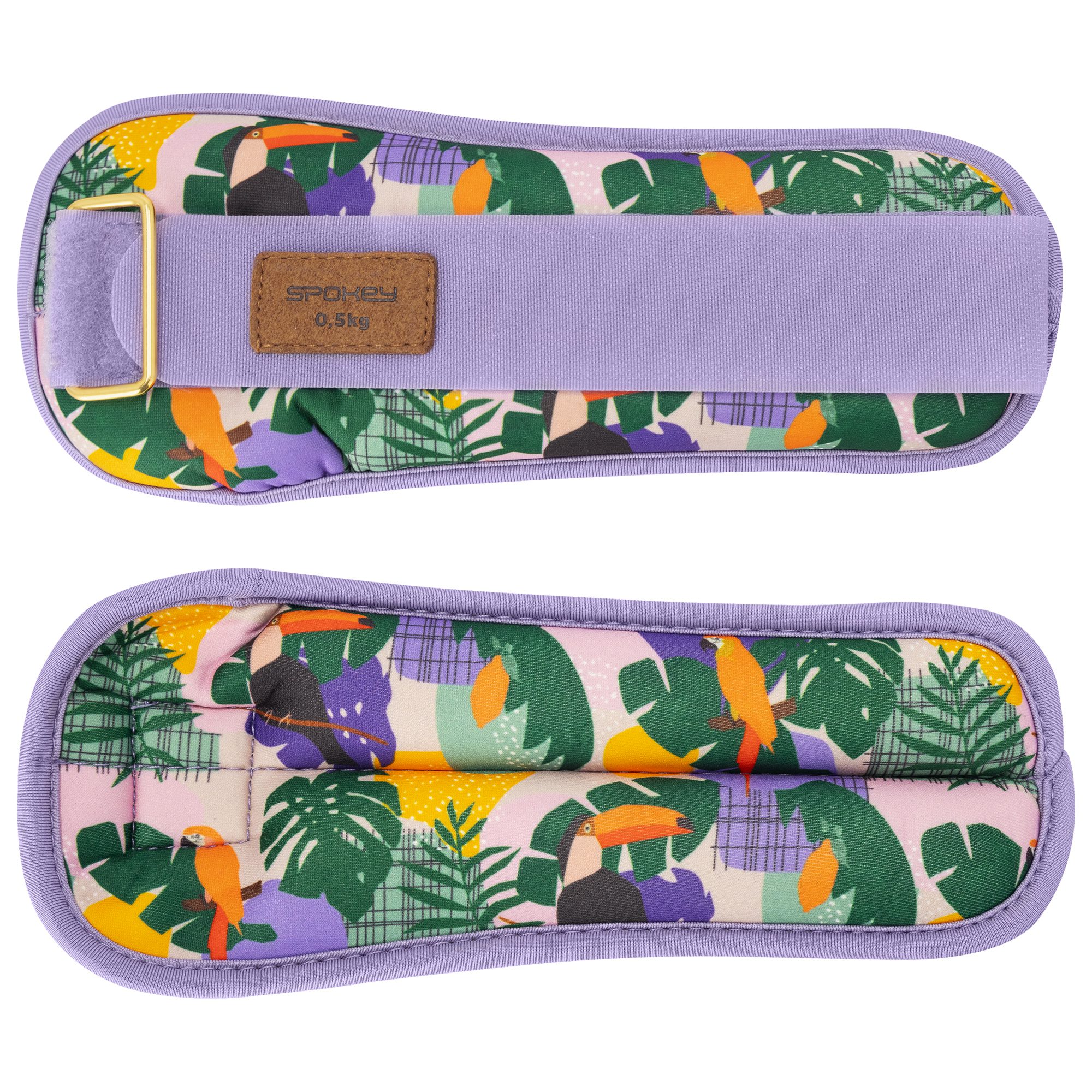 Spokey Home Jungle Enkel- en Polsgewichten 2x 0,5 kg Spokey Home Jungle Enkel- en Polsgewichten 2x 0,5 kg