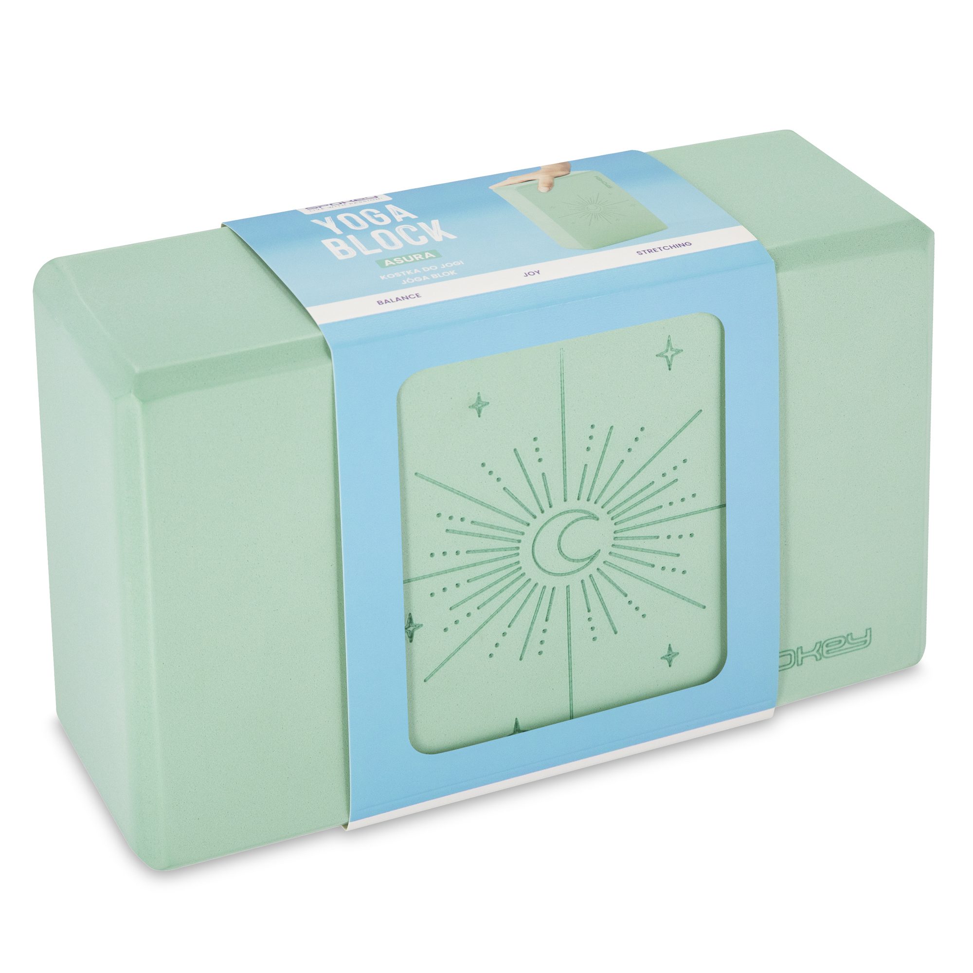 Spokey Asura Yogablok 23 x 15 x 8 cm Spokey Asura Yogablok 23 x 15 x 8 cm