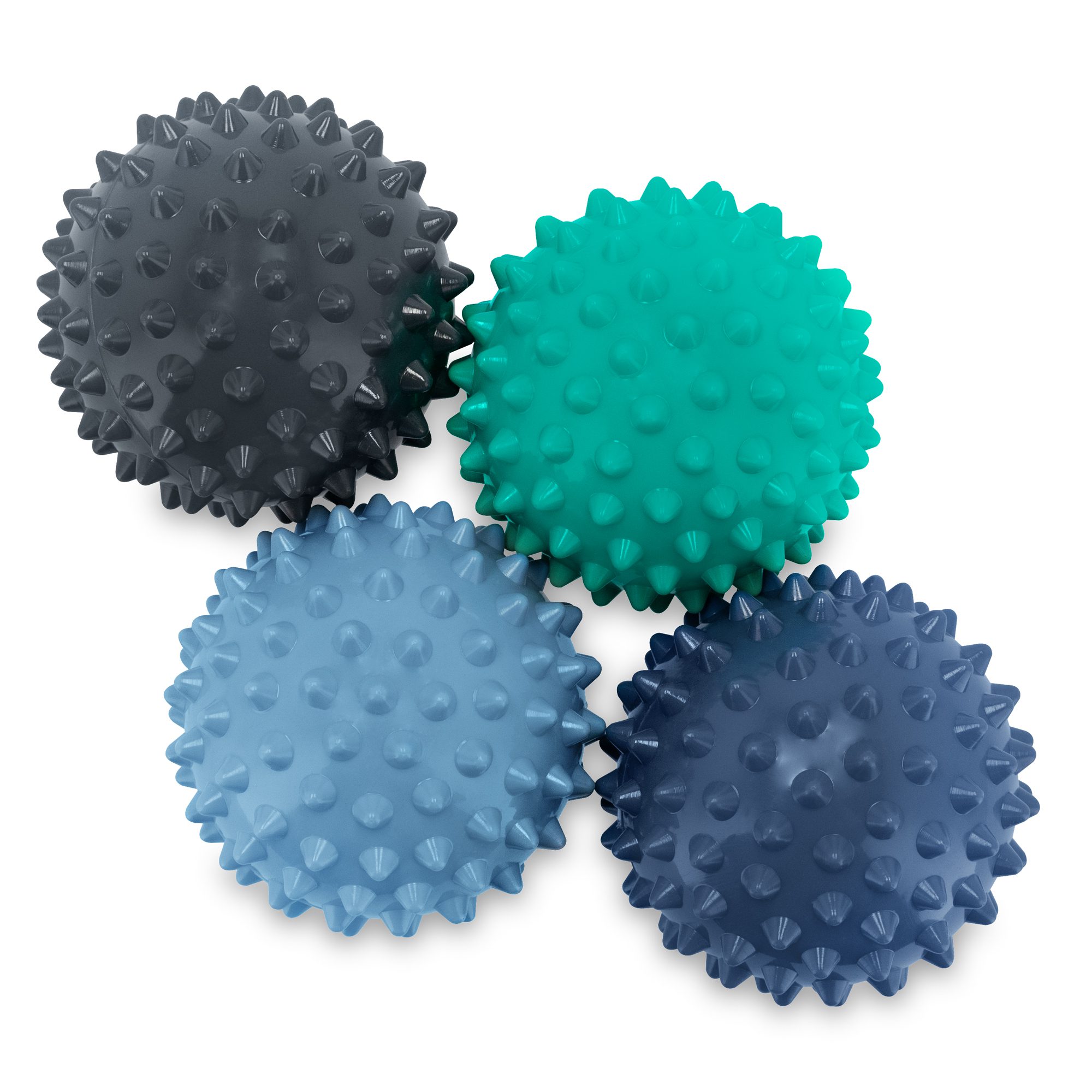 Spokey Grespi Massageballen Set 4 Stuks Multicolor Spokey Grespi Massageballen Set 4 Stuks Multicolor