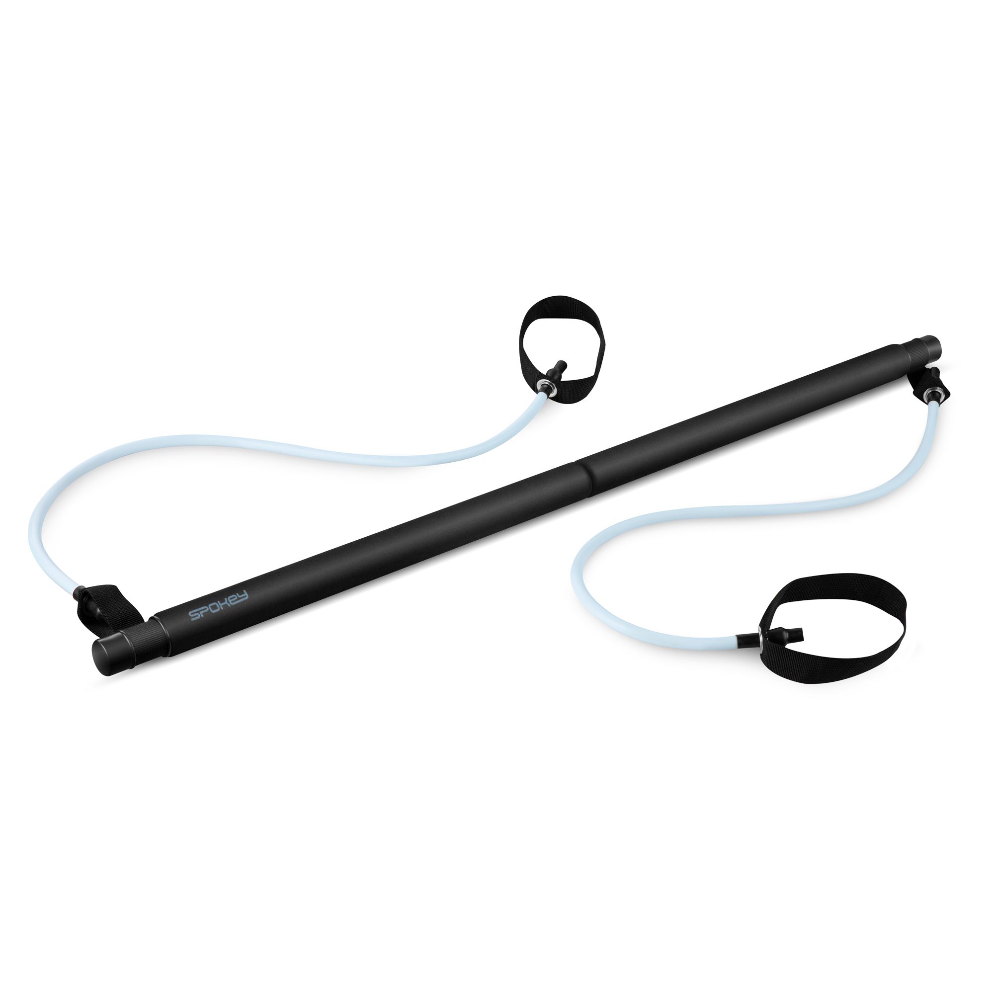 Spokey Pilates bar vario bar zwart blauw 90 cm Spokey Pilates bar vario bar zwart blauw 90 cm