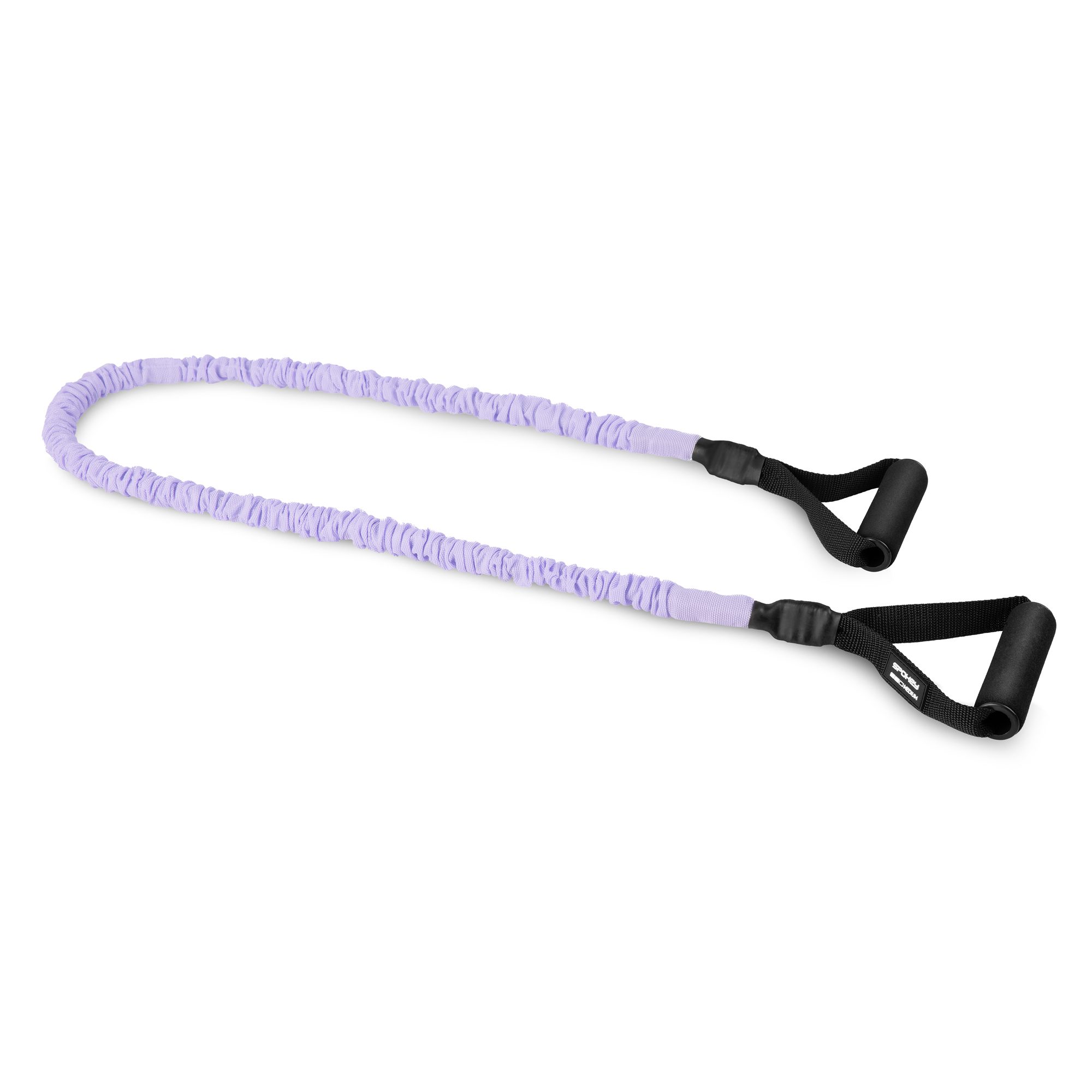 Spokey Supra Tube Medium Fitness Elastiek Zwart Paars Spokey Supra Tube Medium Fitness Elastiek Zwart Paars