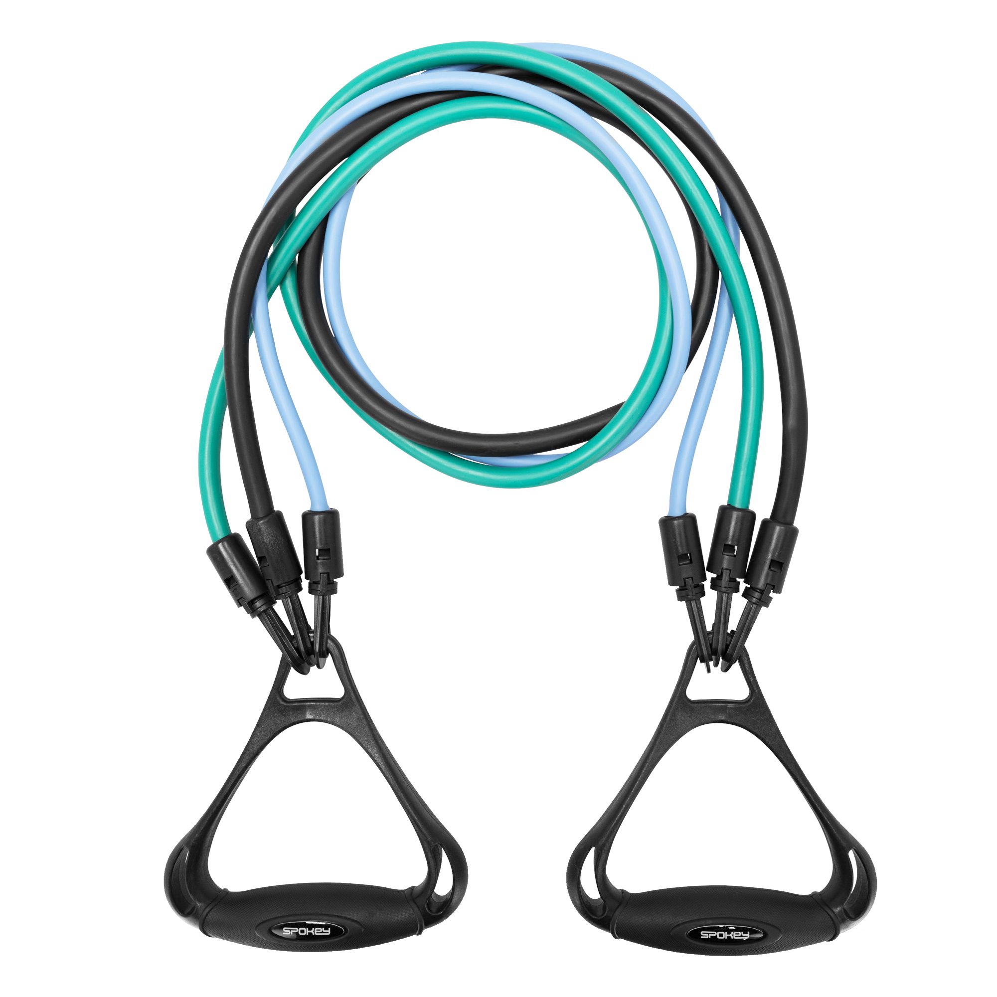 Spokey Backer II expander met vervangbare rubberen banden Spokey Backer II expander met vervangbare rubberen banden