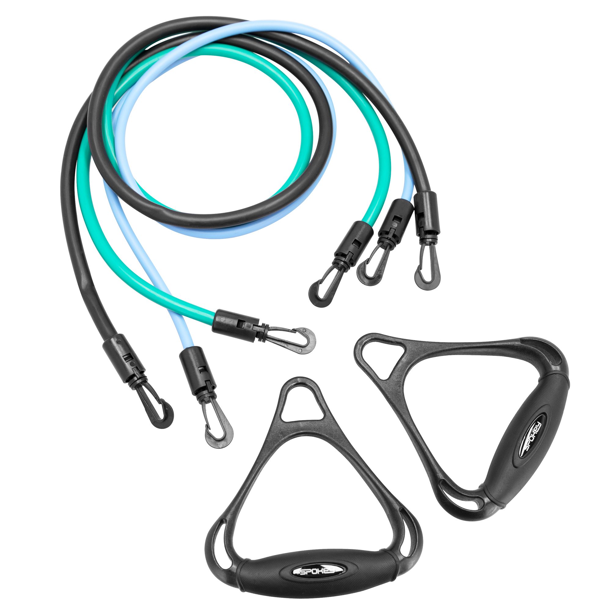 Spokey Backer II expander met vervangbare rubberen banden Spokey Backer II expander met vervangbare rubberen banden
