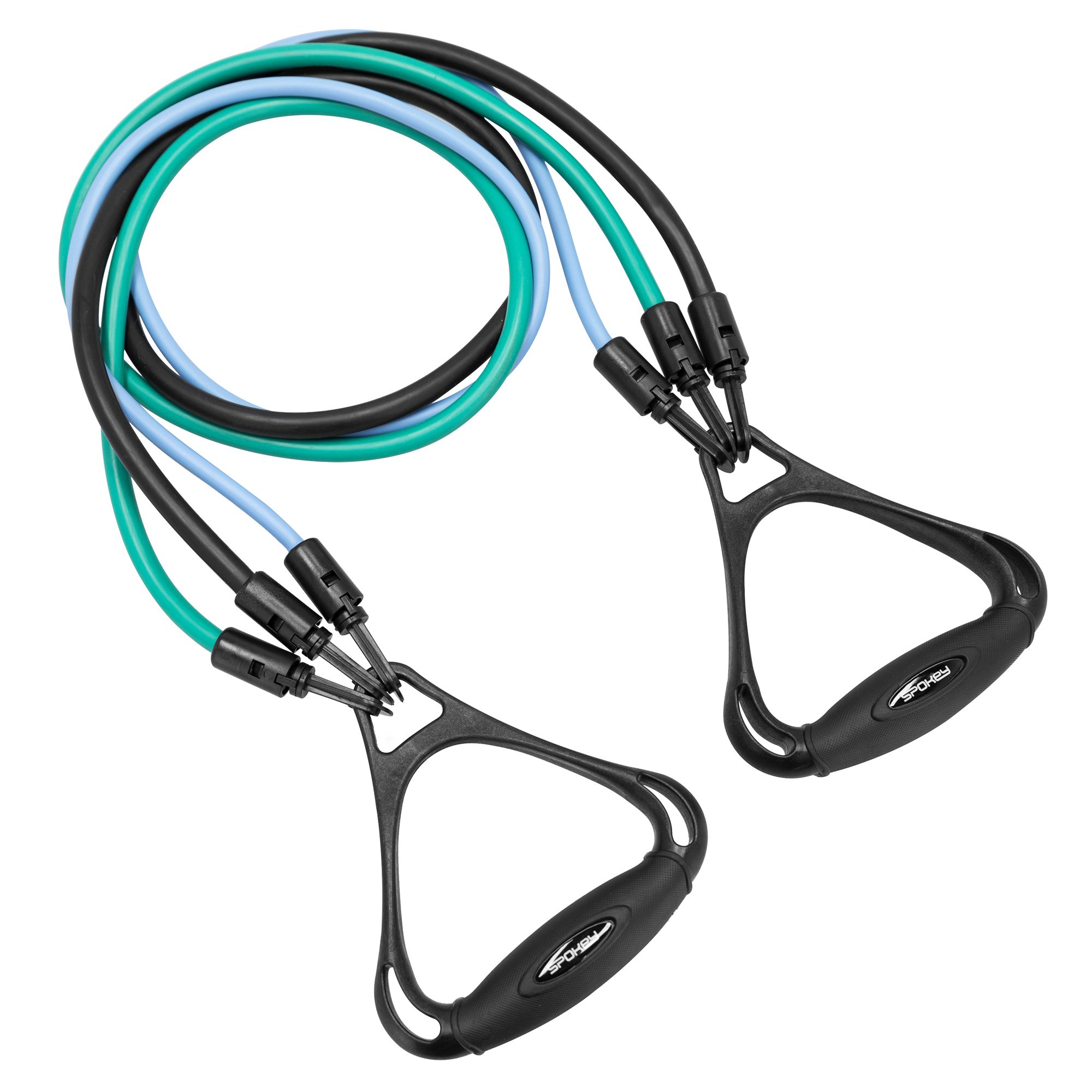 Spokey Backer II expander met vervangbare rubberen banden Spokey Backer II expander met vervangbare rubberen banden