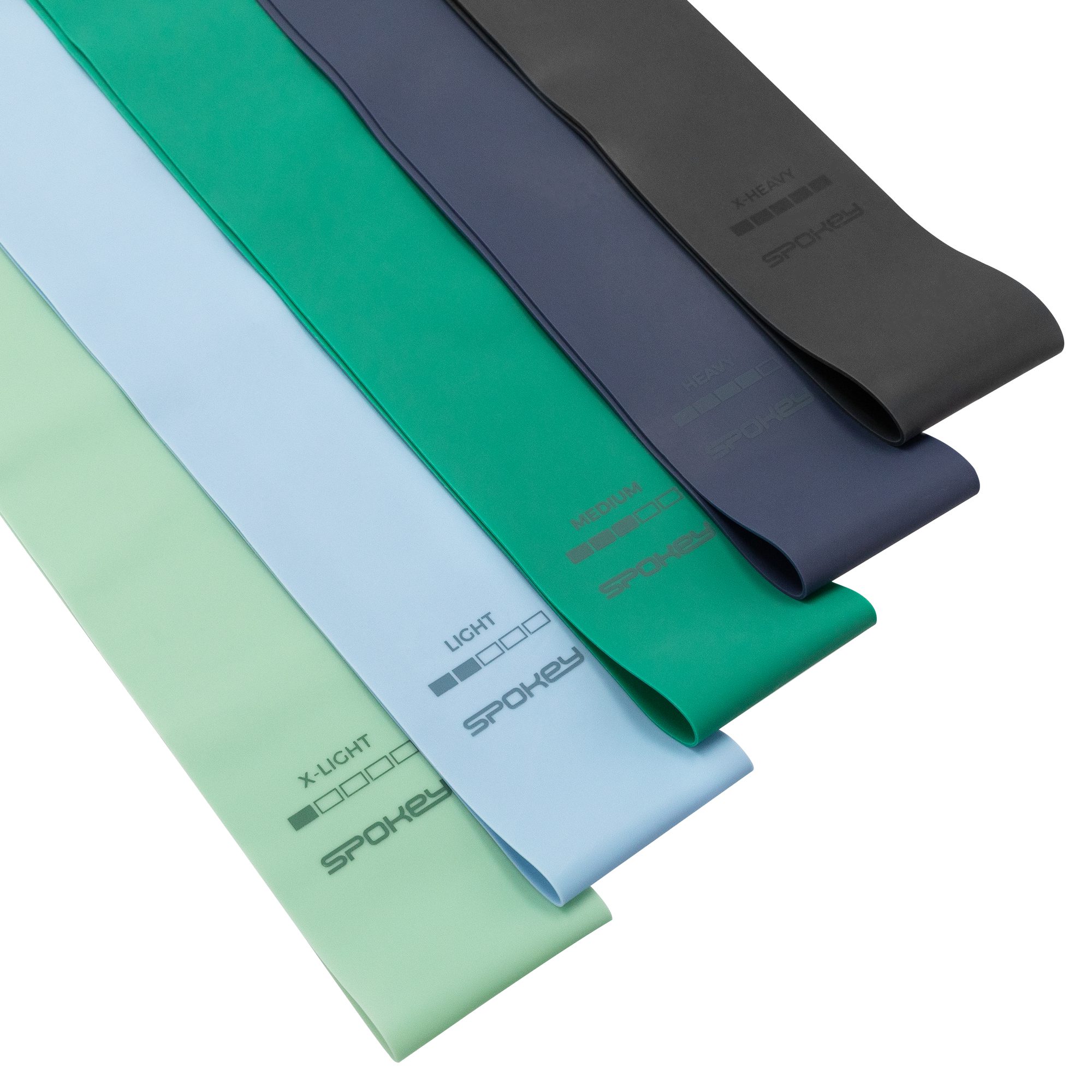 Spokey ARTIO set van 5 weerstandsbanden multicolor Spokey ARTIO set van 5 weerstandsbanden multicolor